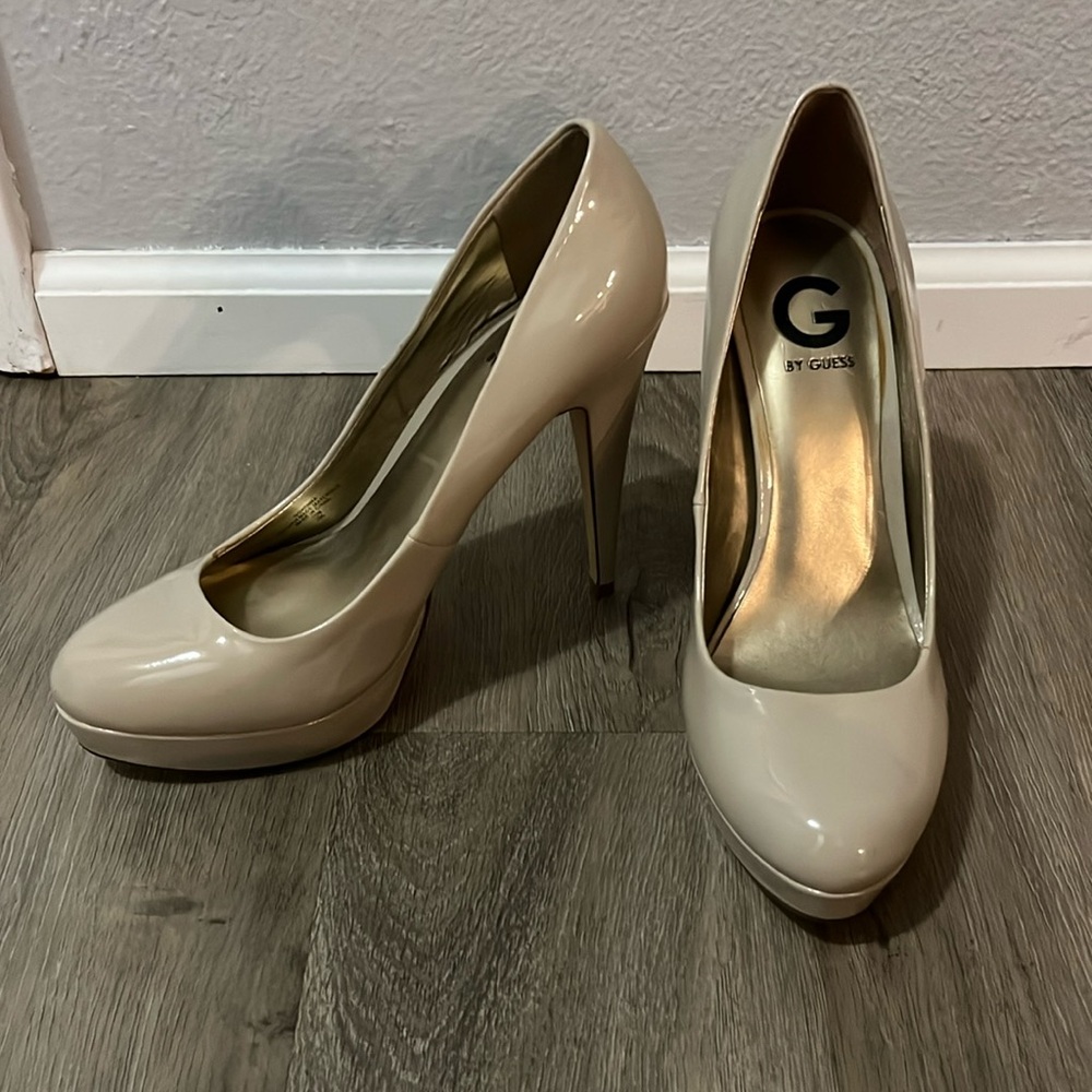 G by guess ggwinna - patent nude - size 10